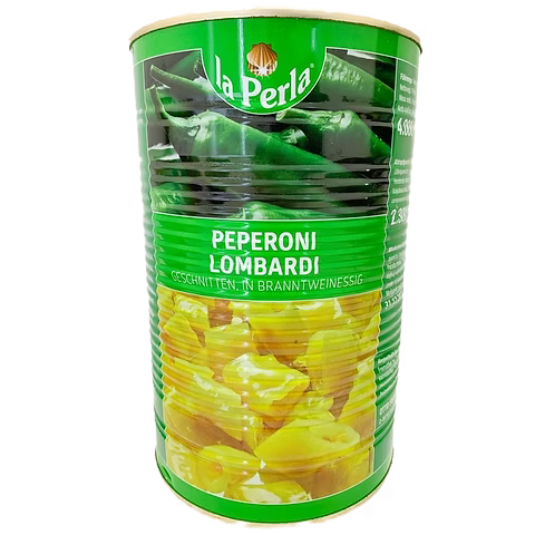 Peperoni Verdi Lombardi Interi La Perla 4000g