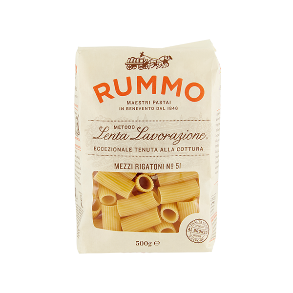 Mezzi Rigatoni Rummo 500gr